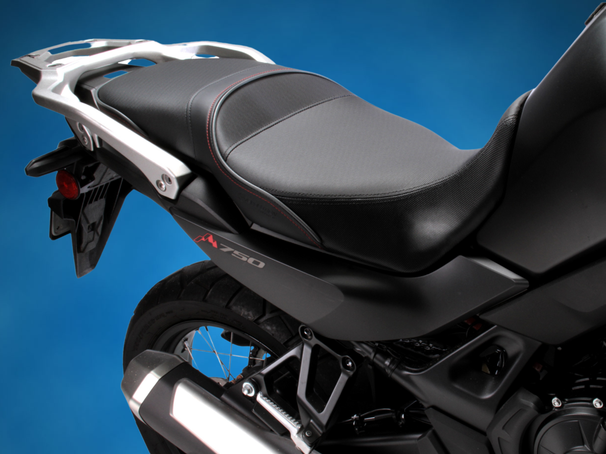 The REVolution and DIY Kit OEM Foam & Cover Upgrade for the Honda Transalp available in CFX all black REV-695-19 and DIY-695-19.